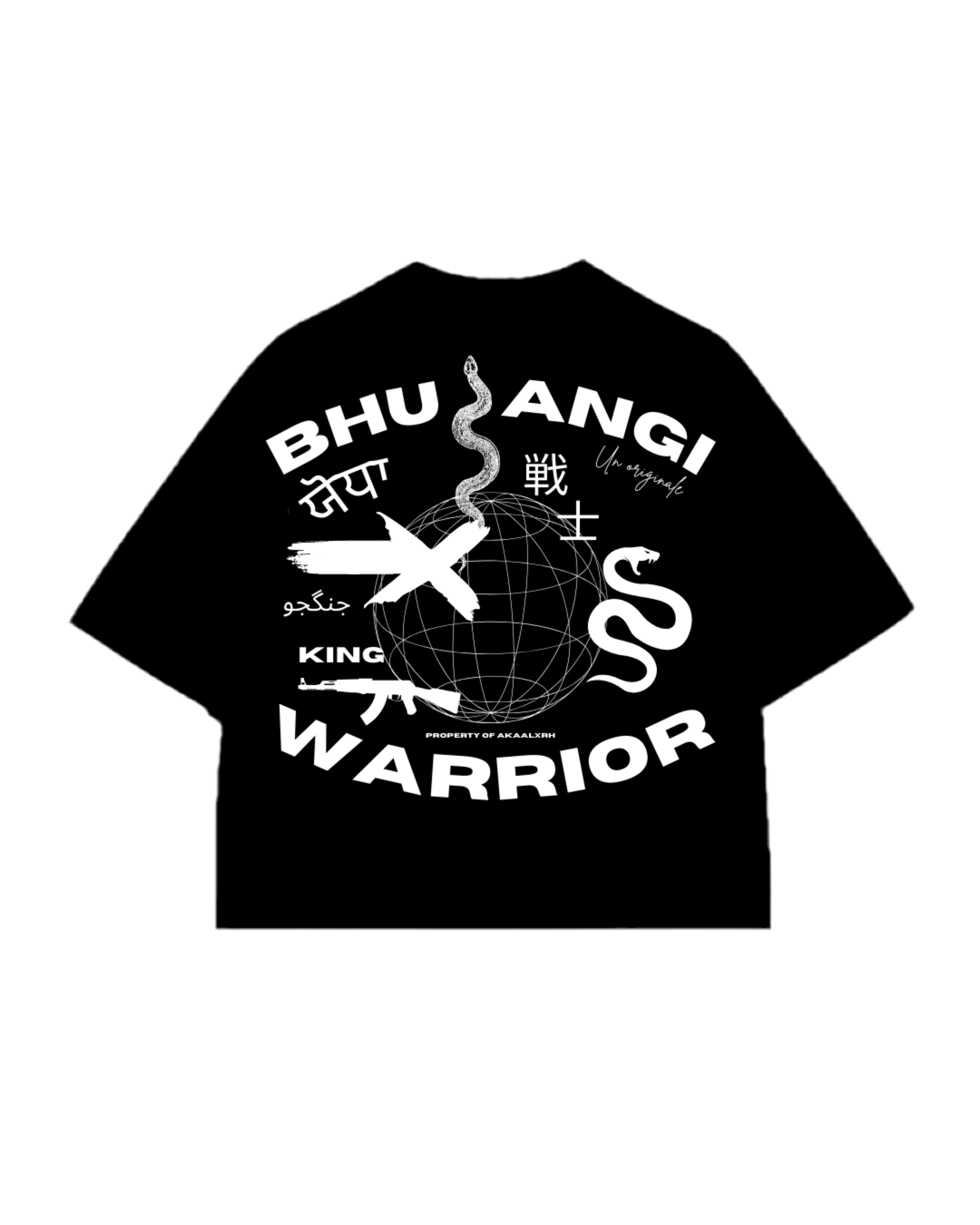 Bhujangi Tee - Black