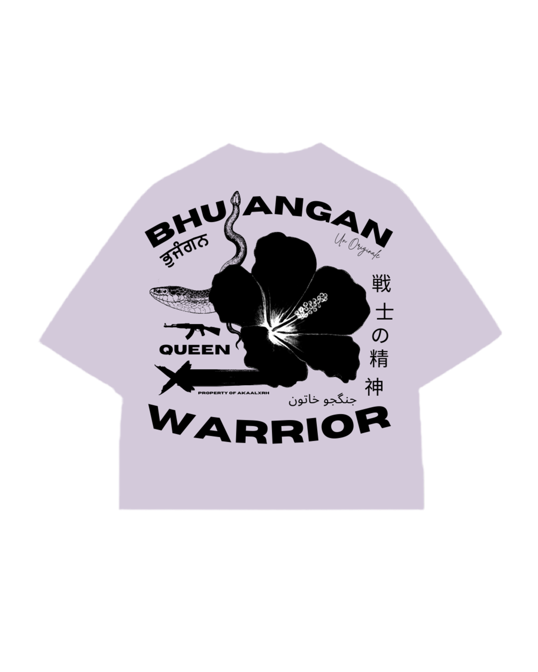 Bhujangan Tee - Lilac
