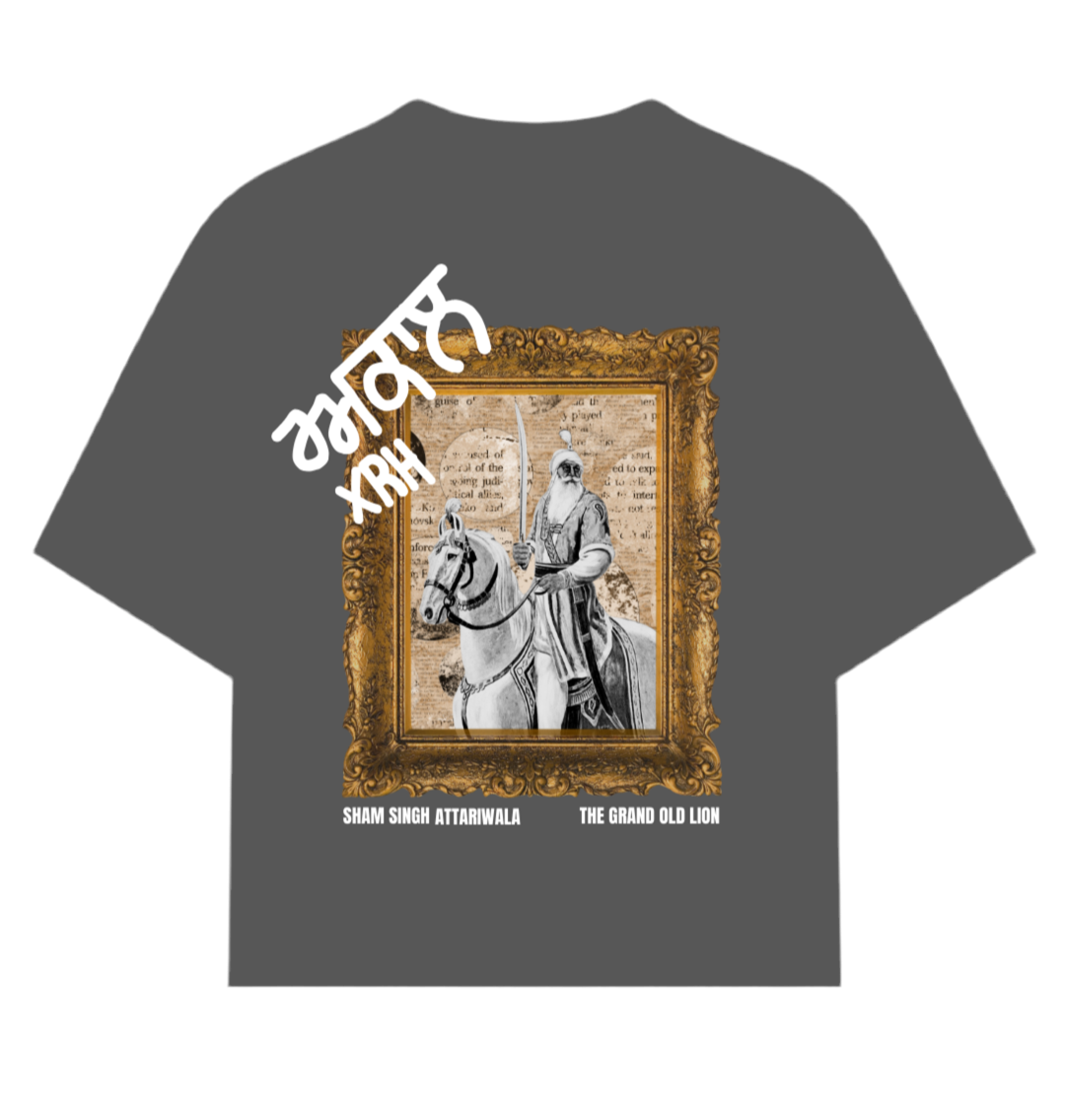 The Royal Lion Sports Tee - Grey