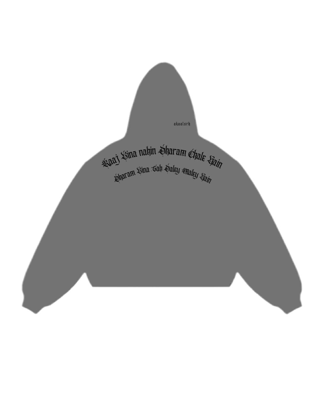Khalsa Raj Hoodie - Grey