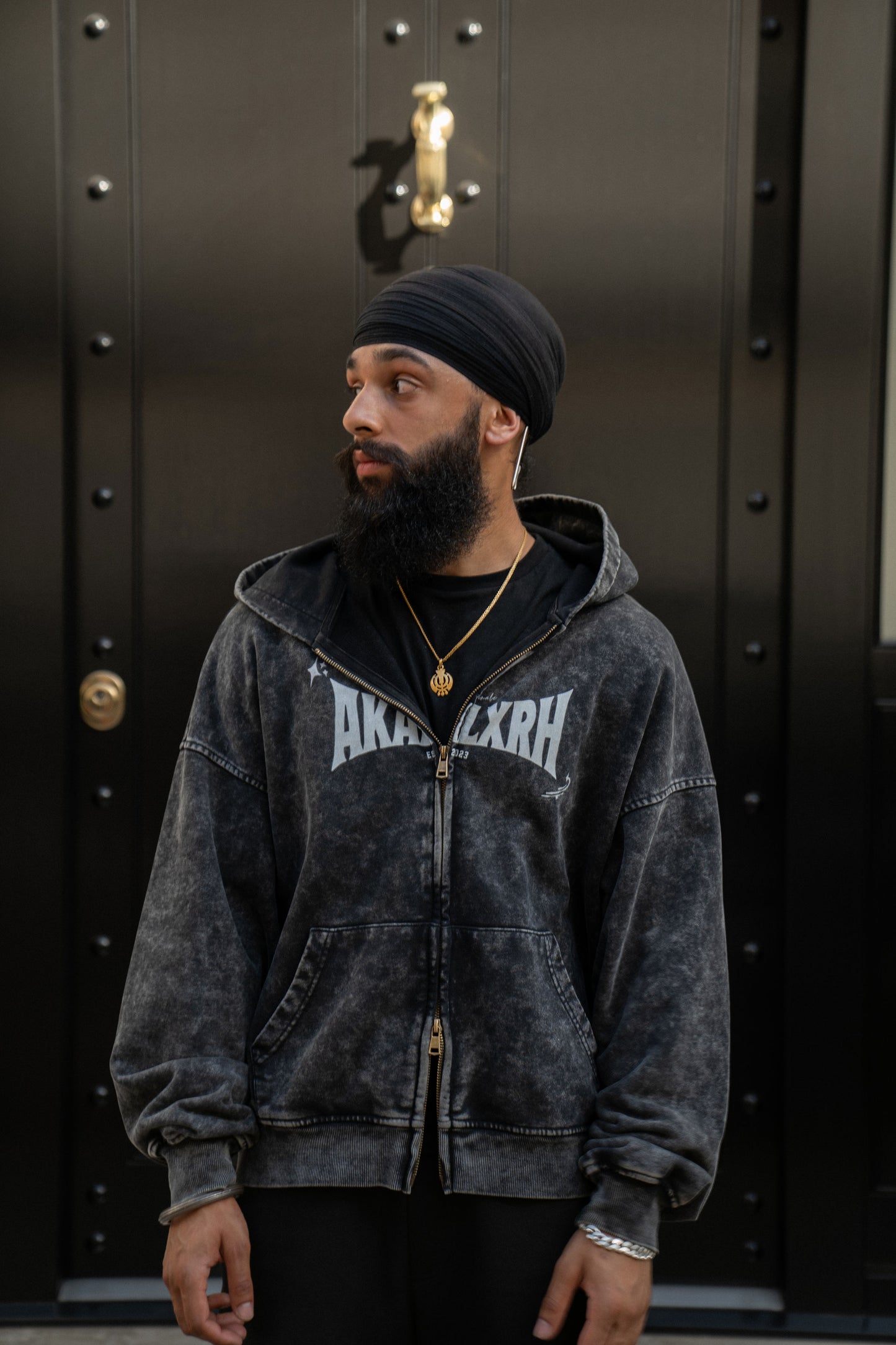 Bachittar Frontline Washed Zip Up