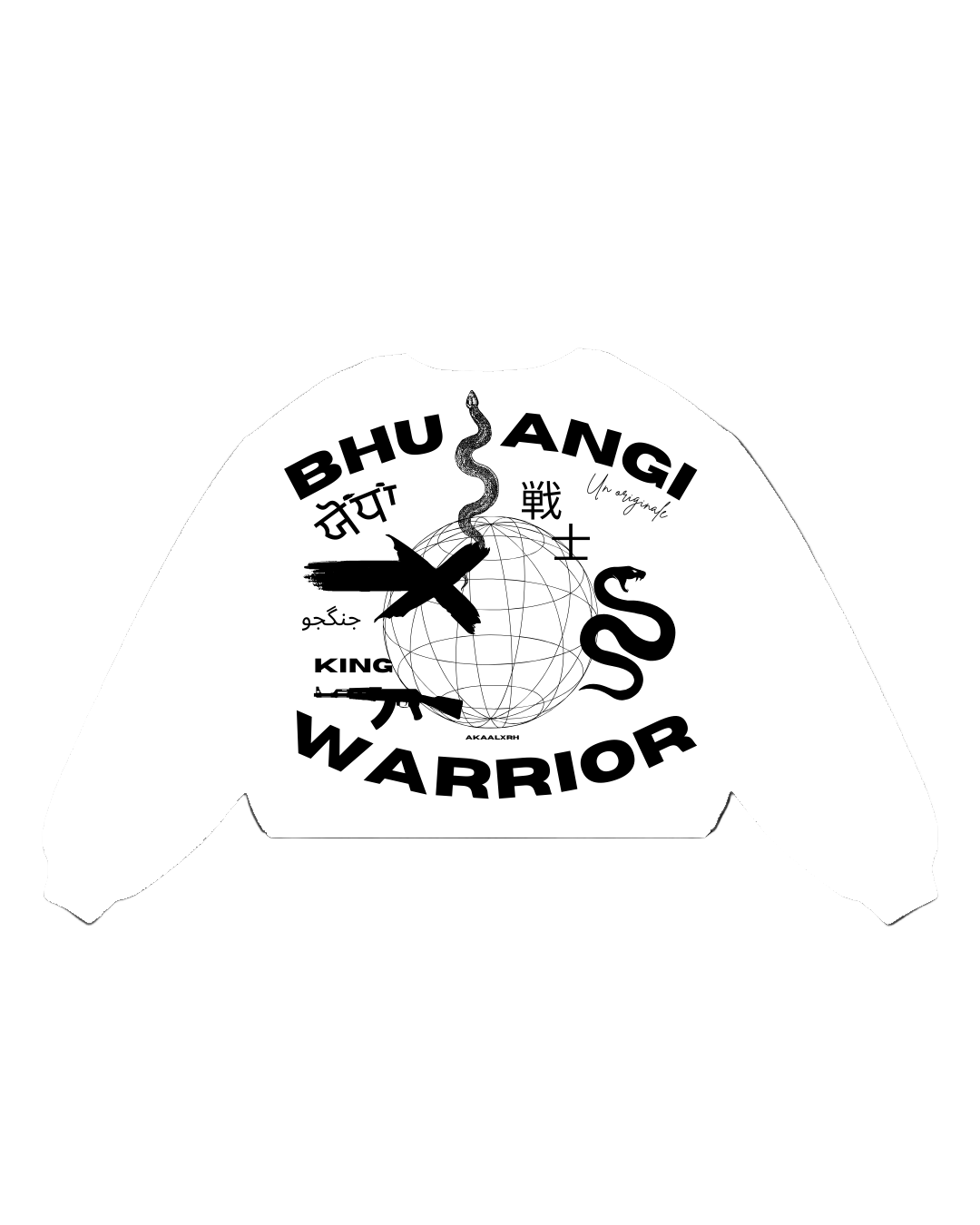 Bhujangi Sweatshirt - White