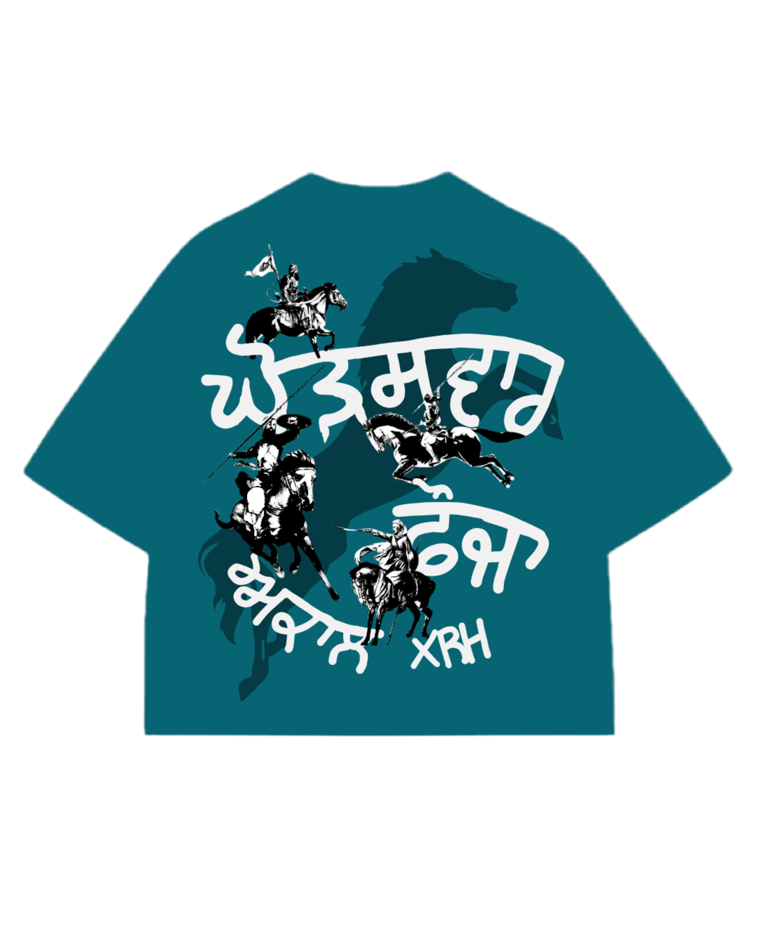 Khorsavar Fauja Tee - Teal
