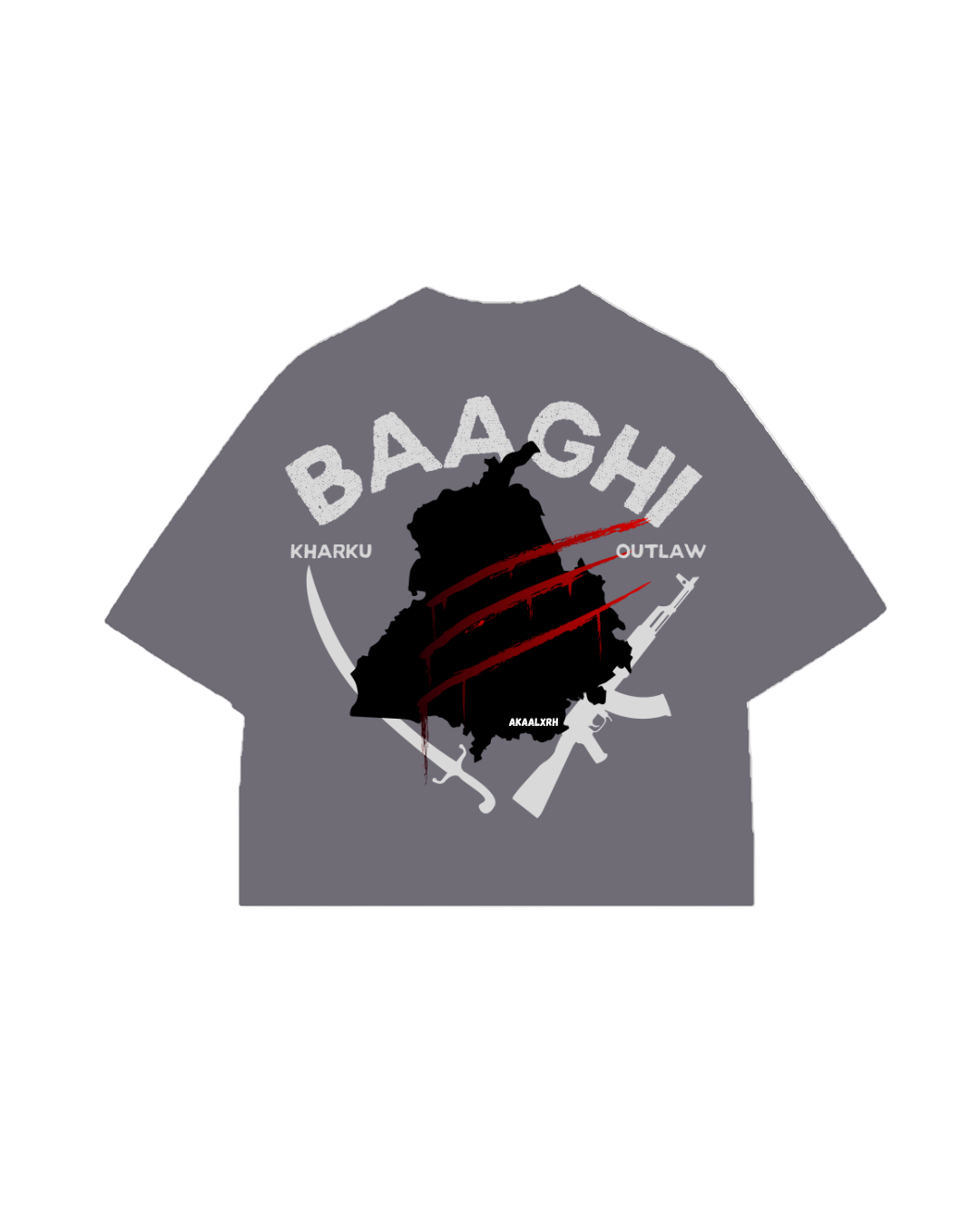 We Are Baaghi Tee - Dark Grey