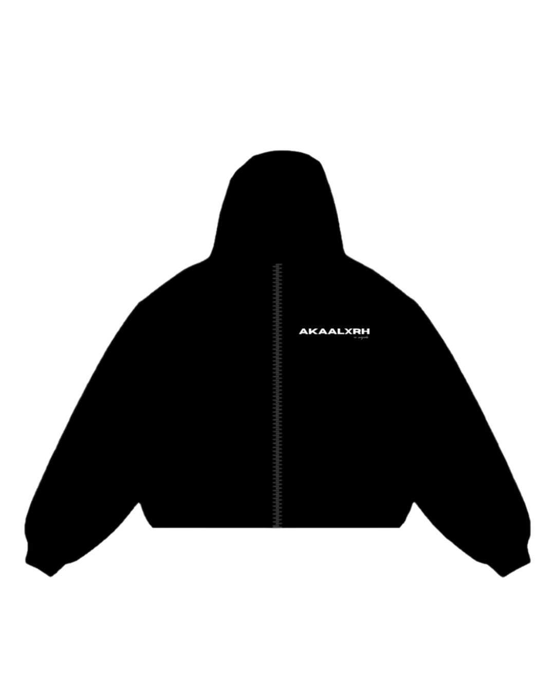 The Statement Zip Up - Black