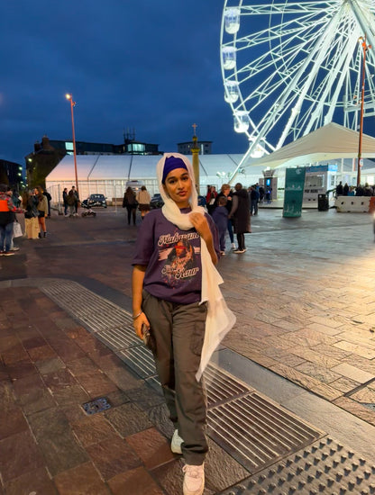 Royals Maharani Tee - Purple