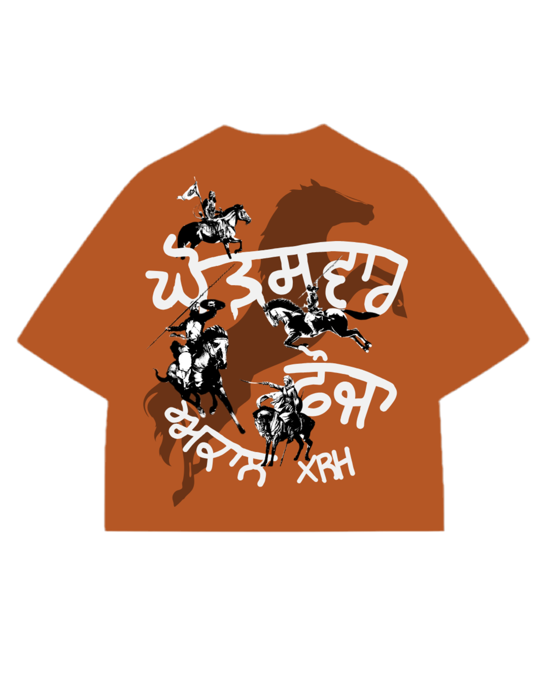 Khorsavar Fauja Tee - Orange