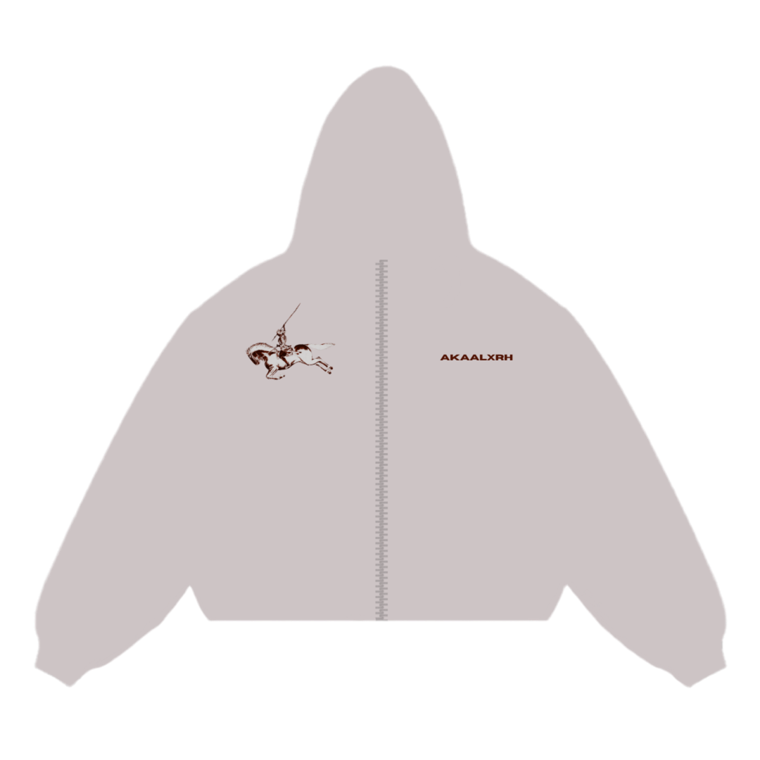 Sovereignty Zip Up - Cream