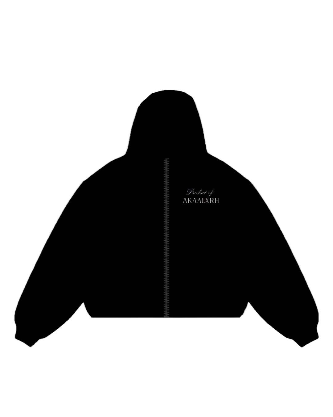 95 Zip Up - Black