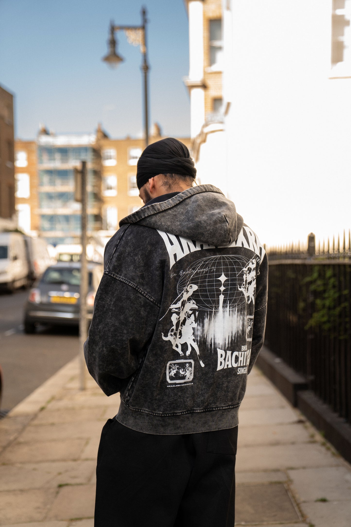 Bachittar Frontline Washed Zip Up
