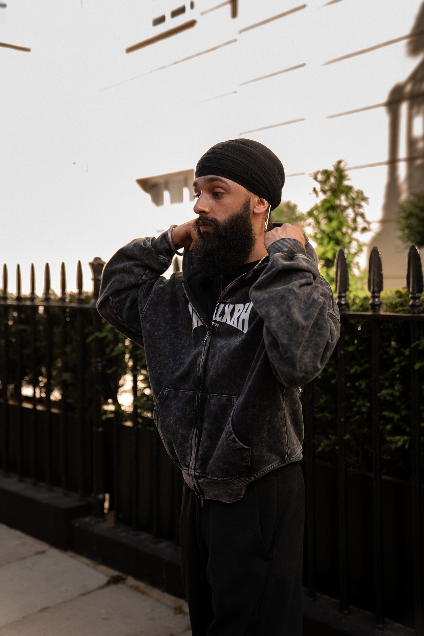 Bachittar Frontline Washed Zip Up