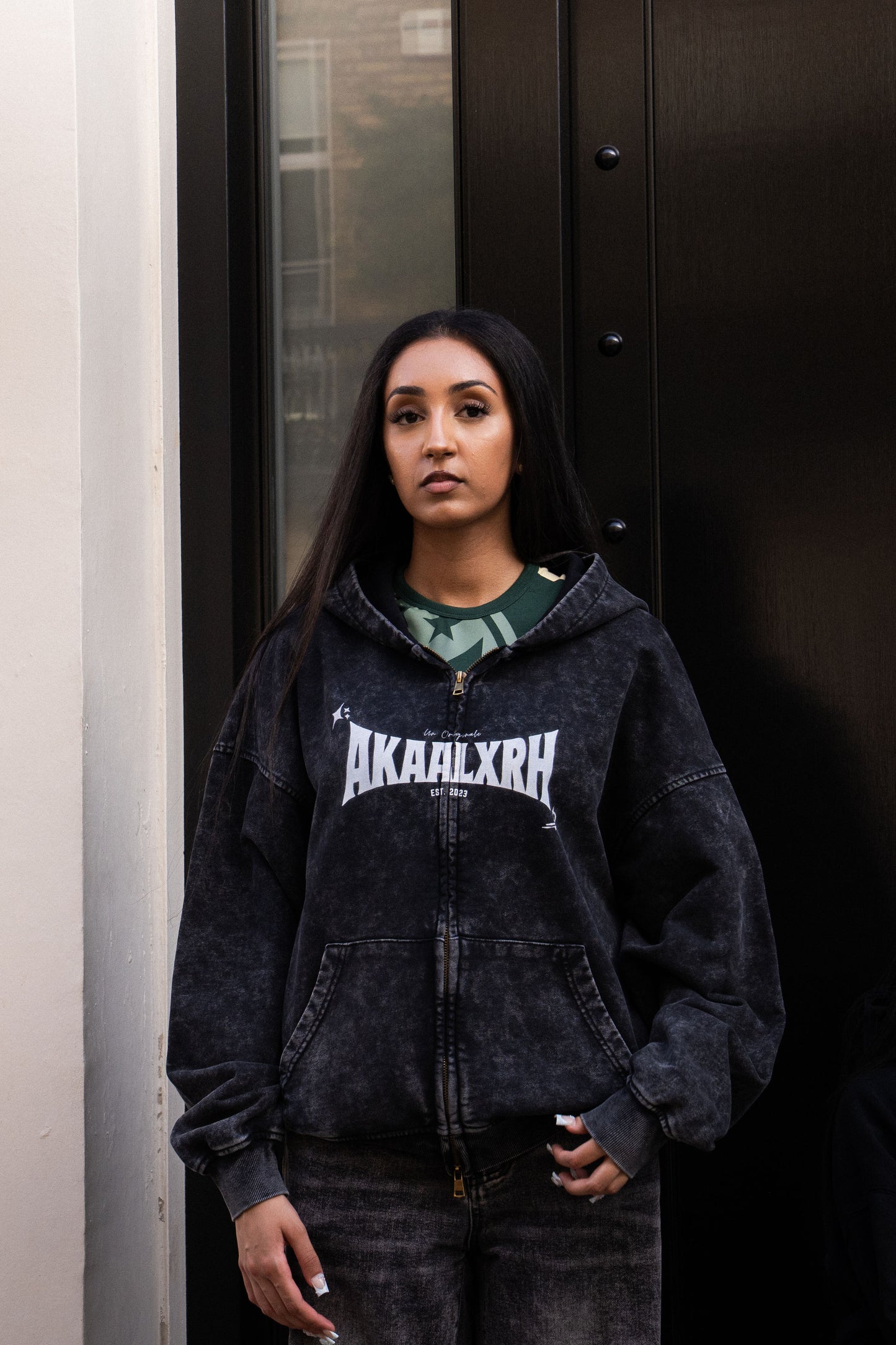 Bachittar Frontline Washed Zip Up