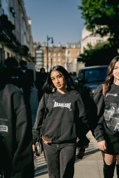 Bachittar Frontline Faded Black Hoodie