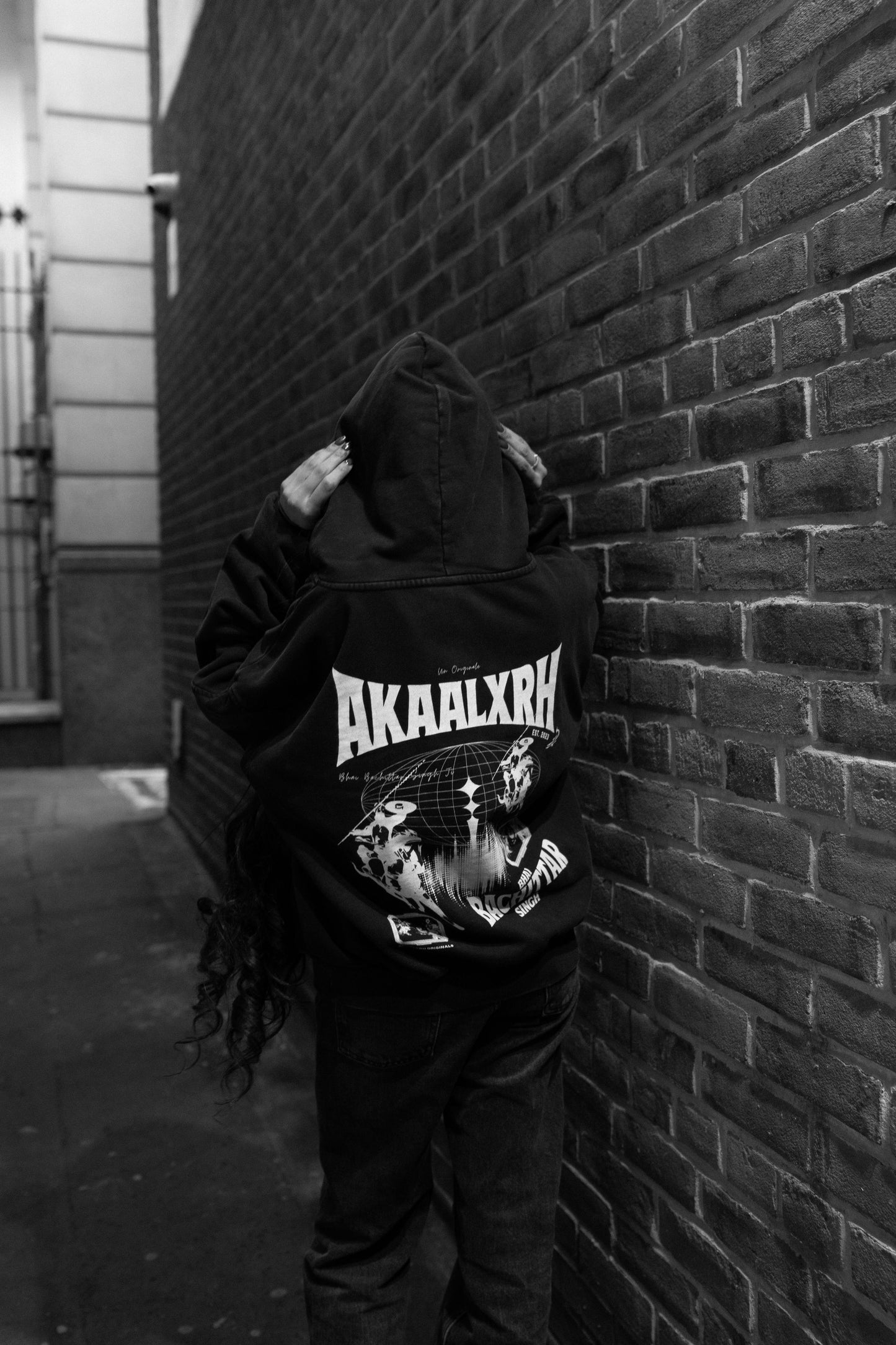 Bachittar Frontline Faded Black Hoodie