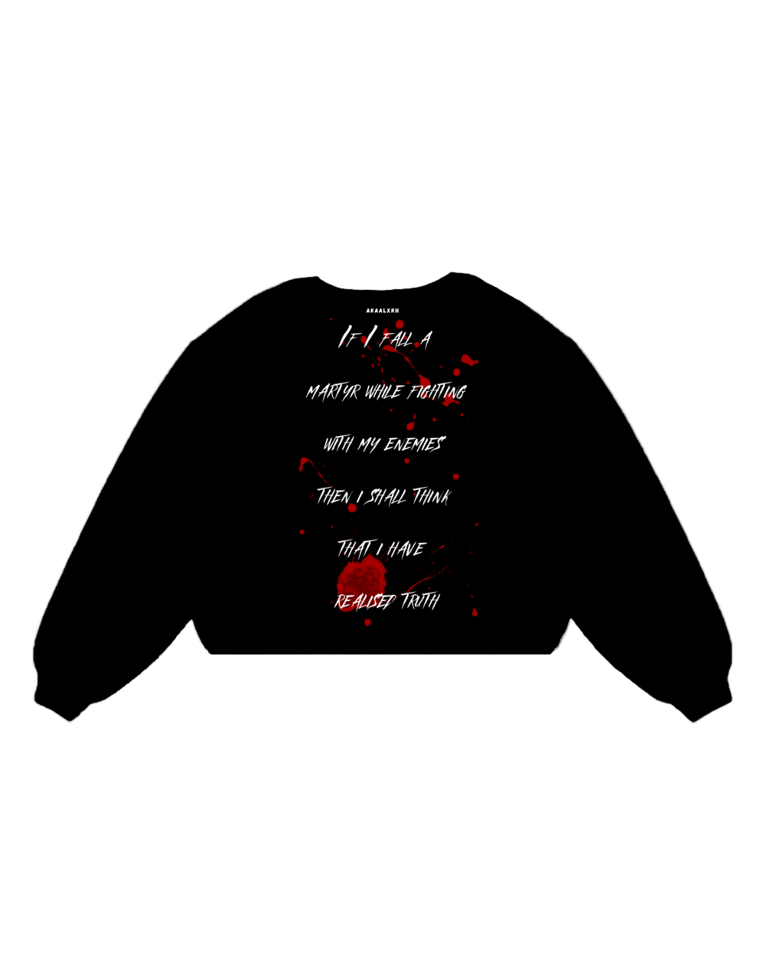 Aphorism Sweatshirt - Black