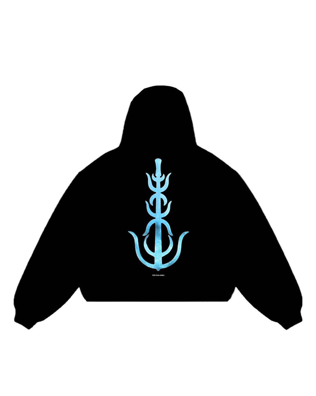 Ashtbhuja Zip Up - Black