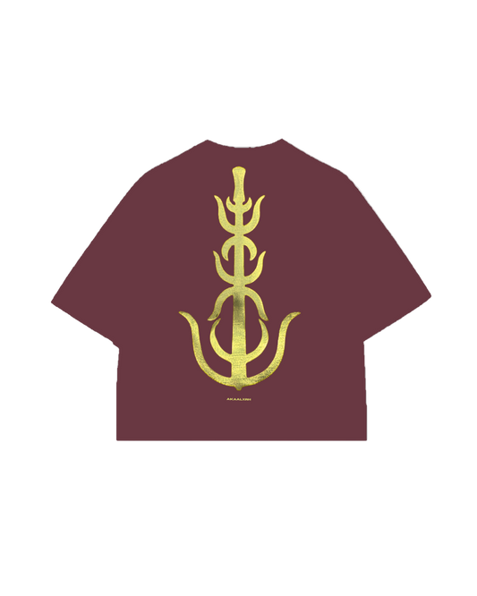 Ashtbhuja Tee - Cherry