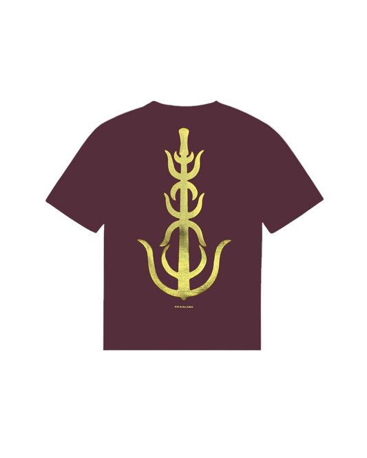 Ashtbhuja Sports Tee - Cherry