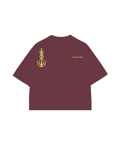 Ashtbhuja Tee - Cherry