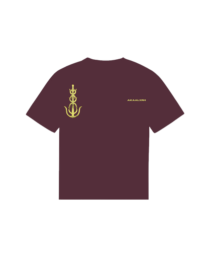 Ashtbhuja Sports Tee - Cherry