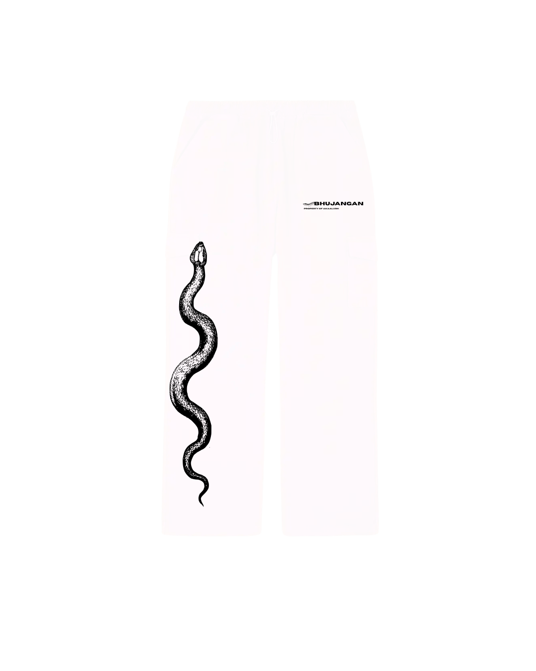 Bhujangan Trousers - White