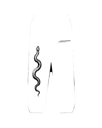Bhujangan Trousers - White