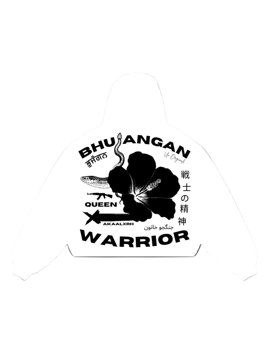 Bhujangan Hoodie - White