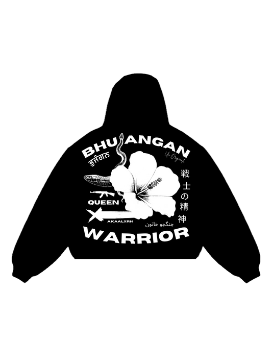 Bhujangan Zip Up - Black