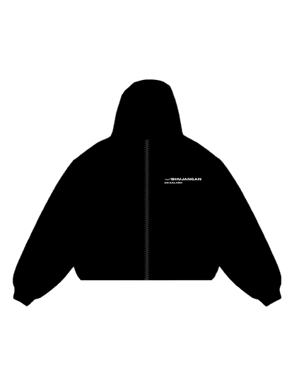 Bhujangan Zip Up - Black
