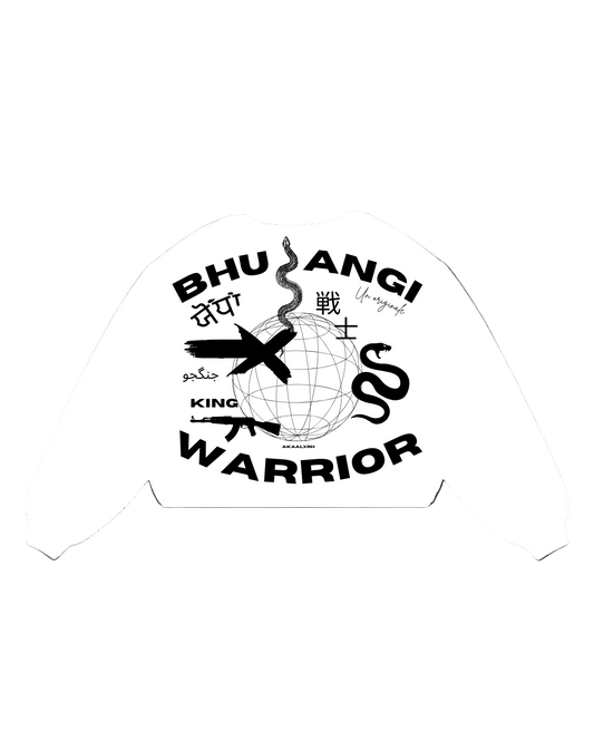 Bhujangi Sweatshirt - White