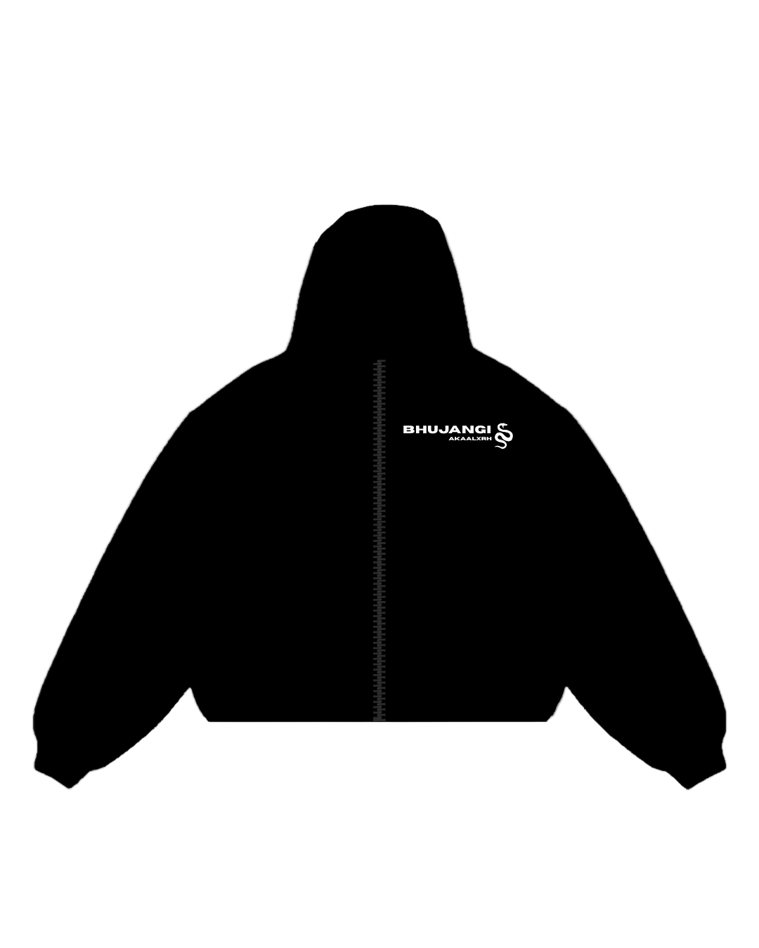 Bhujangi Zip Up - Black