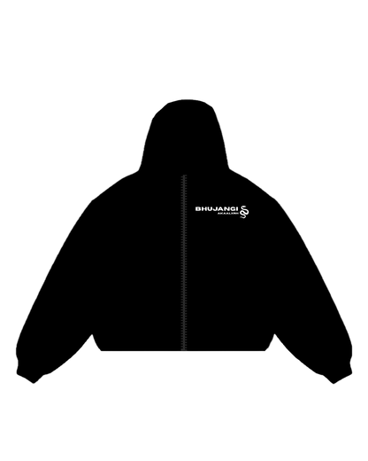 Bhujangi Zip Up - Black