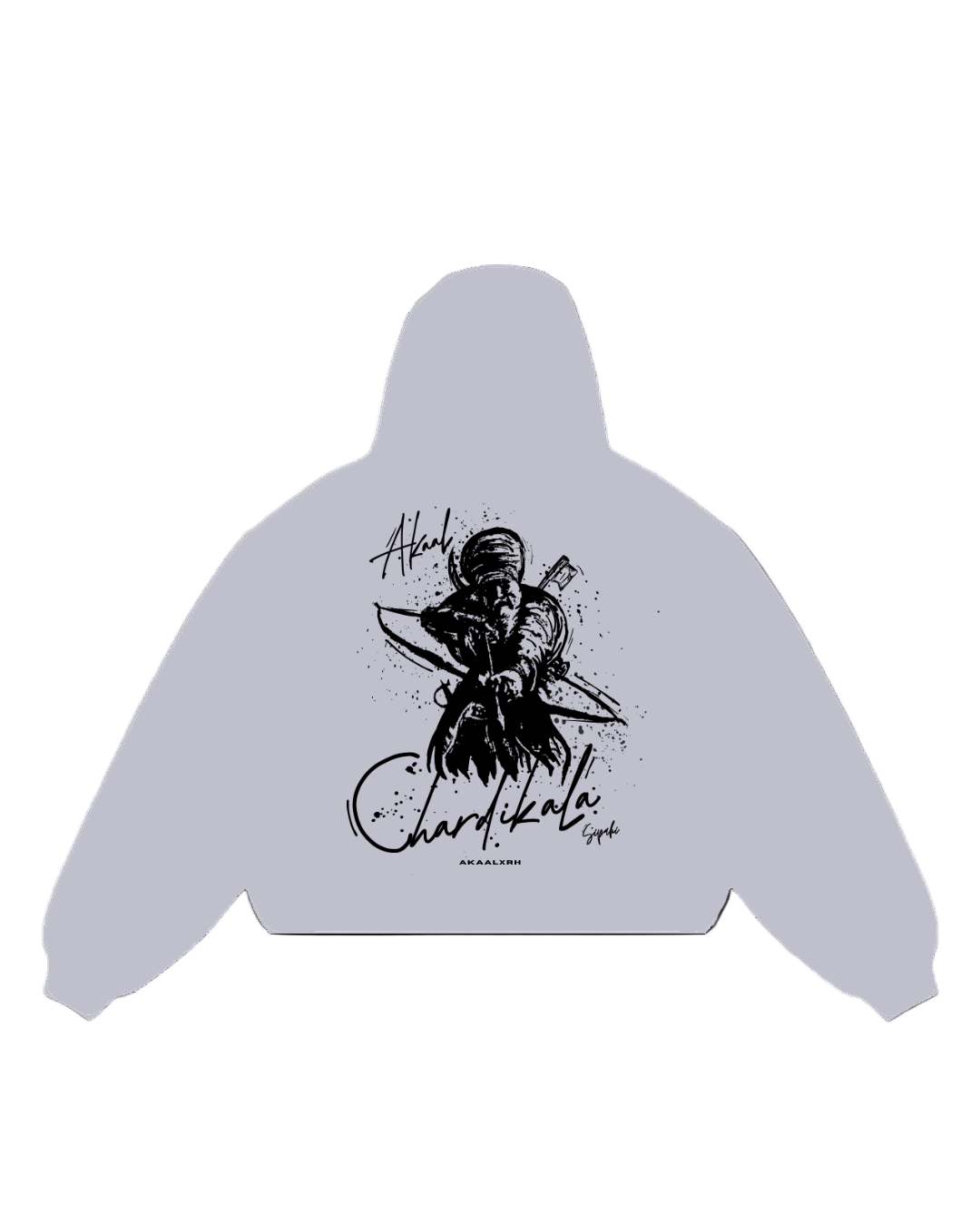 Chardikala Sipahi Zip Up - Light Grey