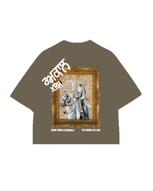 The Royal Lion Tee - Olive