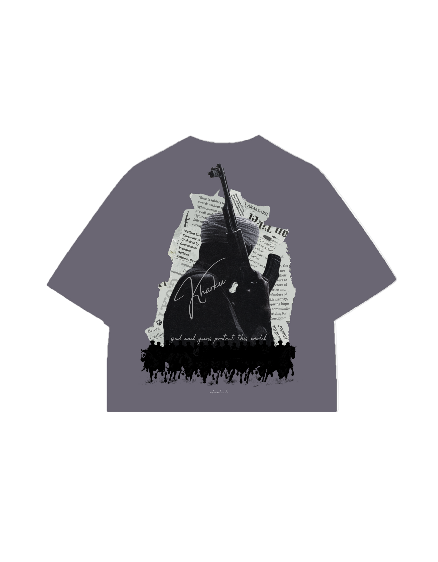 Kharku Tee - Dark Grey