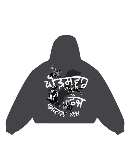 Khorsavar Fauj Zip Up - Dark Grey