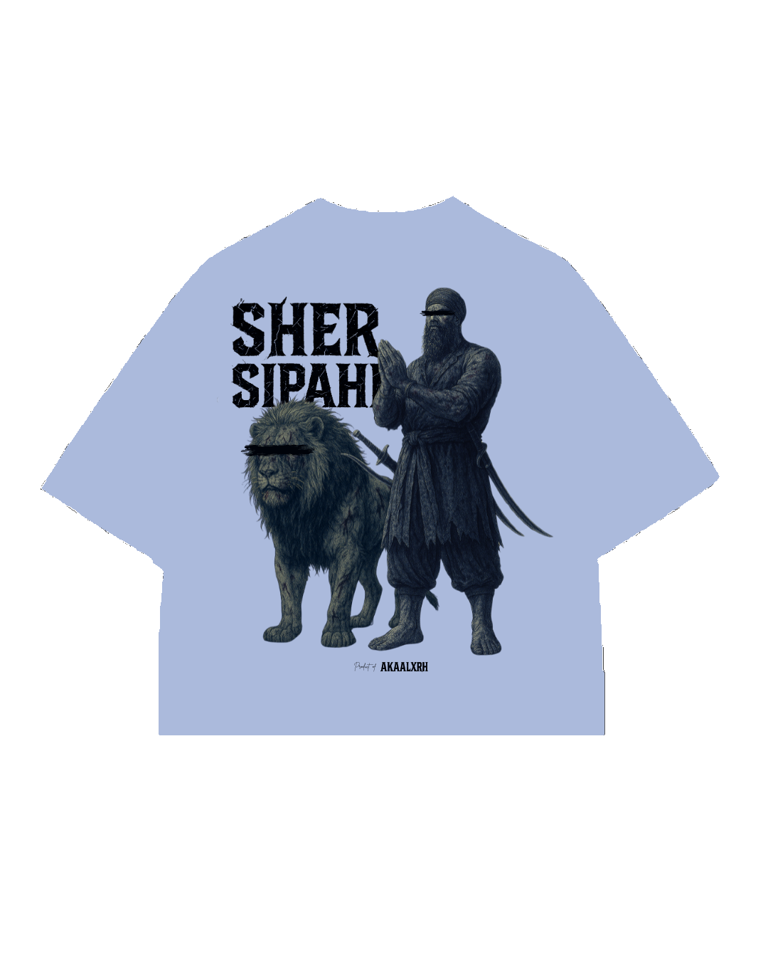 Sher Sipahi Tee - Light Blue