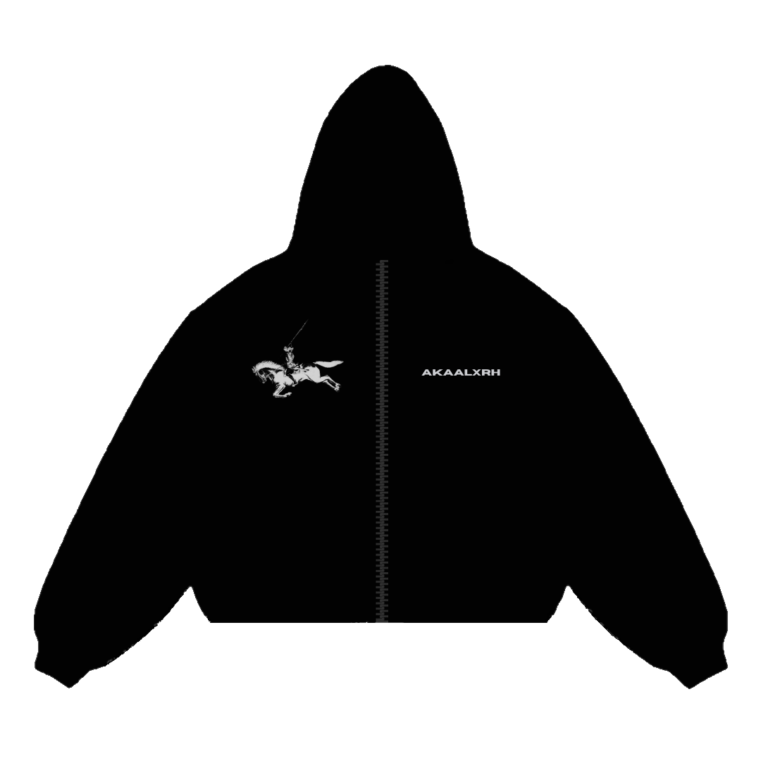 Sovereignty Zip Up - Black