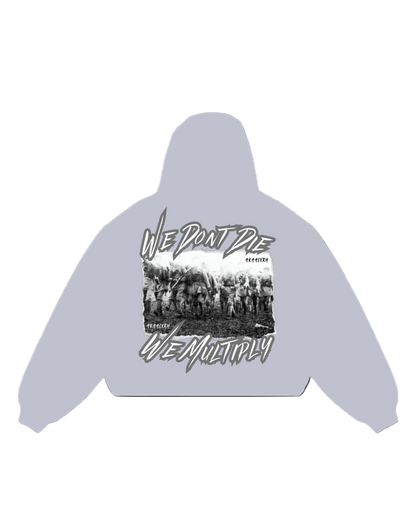 Martyrdom Zip Up - Light Grey