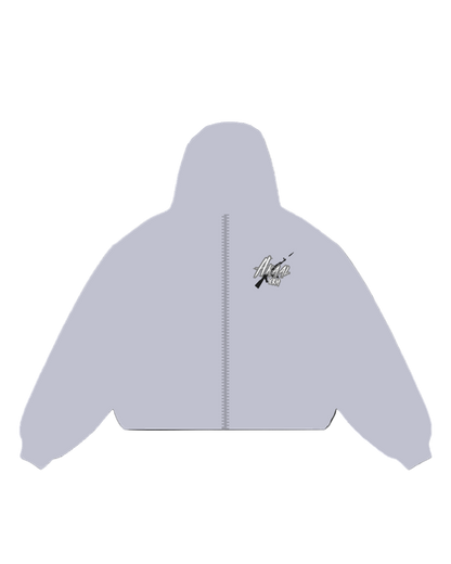 Martyrdom Zip Up - Light Grey