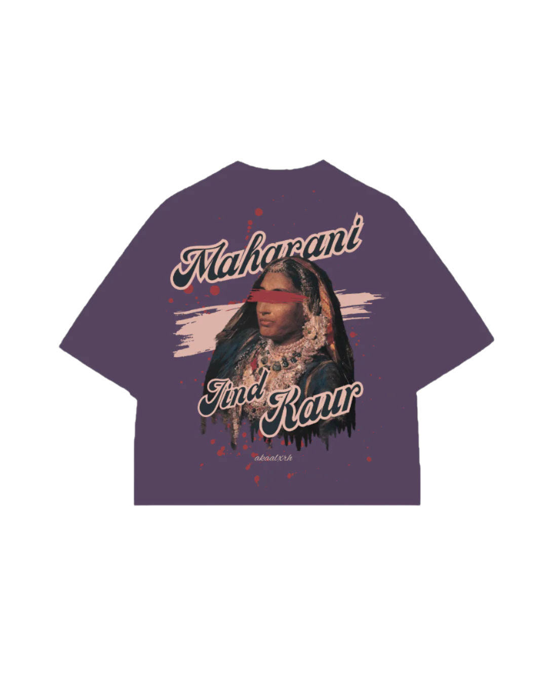Royals Maharani Tee - Purple