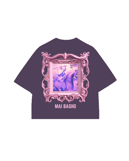 Singhni Frames Tee - Purple