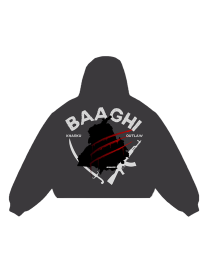 We Are Baaghi Hoodie - Dark Grey