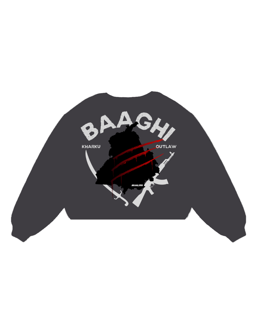 We Are Baaghi Sweatshirt - Dark Grey