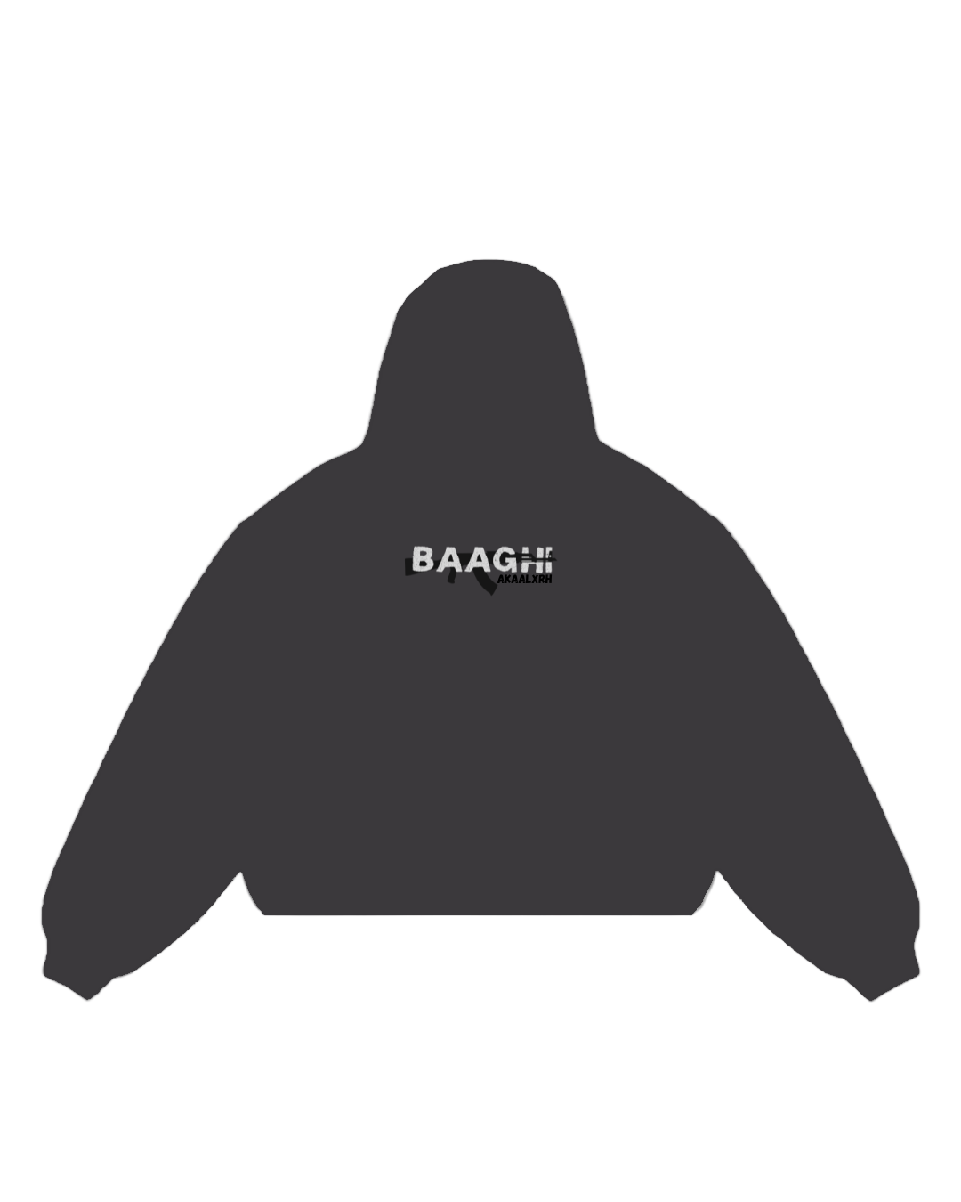 We Are Baaghi Hoodie - Dark Grey